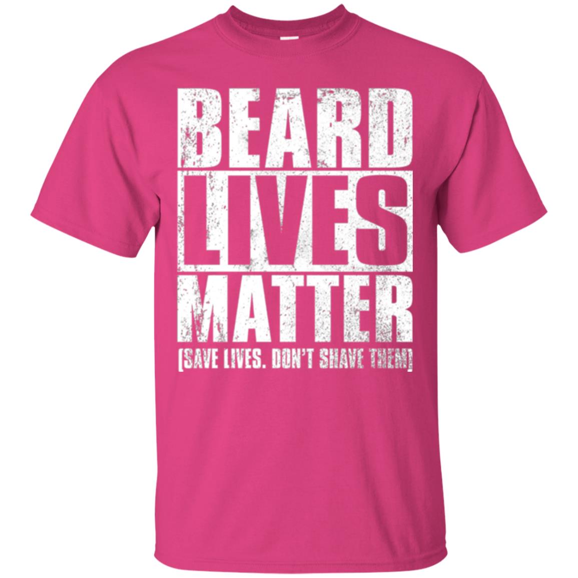Beared Men T-shirt Beared Lives Matter Heliconia
