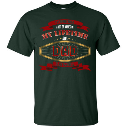 I've Been Called A Lot Of Names In My Lifetime But Dad Is My Favorite Daddy Gift Shirt Forest