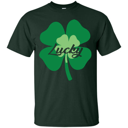 Saint Patrick's Day T-shirt Lucky Leprechaun Forest