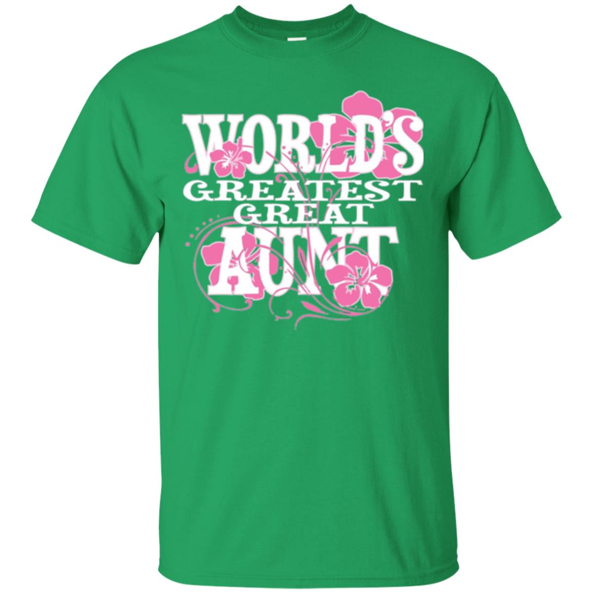 Aunt T-shirt World_s Greatest Great Aunt