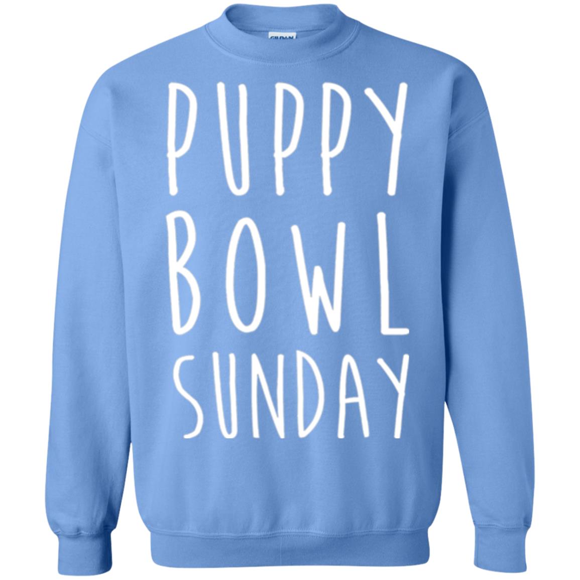 Football Dog Lover T-shirt Puppy Bowl Sunday T-shirt Carolina Blue