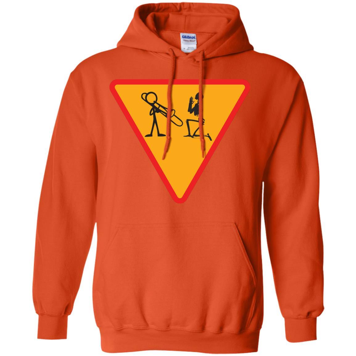 Trombone Lovers T-Shirt Funny Trombone Orange