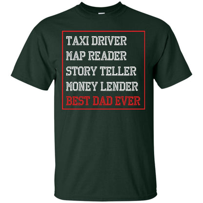 Storyteller Money Lender Best Dad Ever Shirt Forest