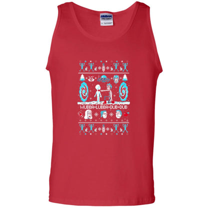 Cartoon T-shirt Build A Snowmorty Red