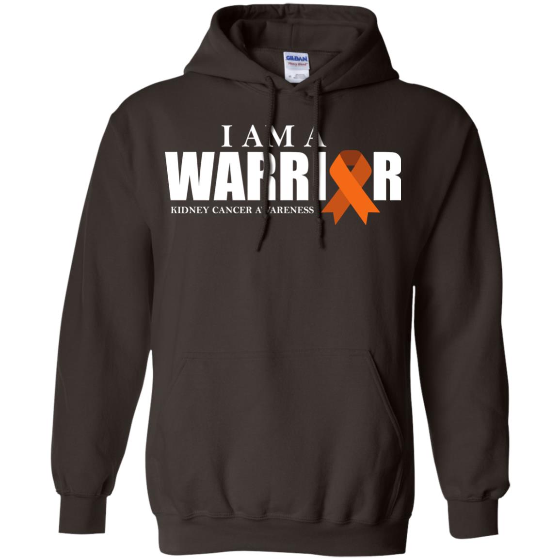 Kidney Cancer Awareness T-shirt I Am A Warrior Kidney Cancer Awareness Dark Chocolate