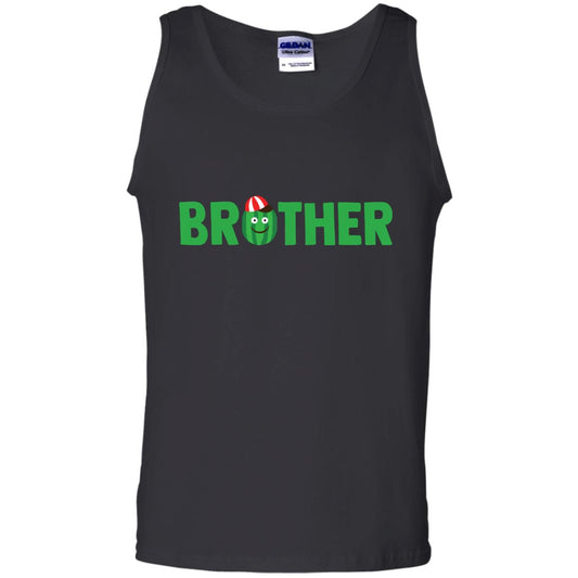Brother Watermelon Funny Summer Melon Fruit Shirt For Brother Black