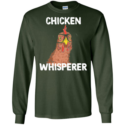Chicken T-shirt Whisperer Forest Green