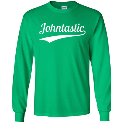 Funny John T-shirt Johntastic Irish Green