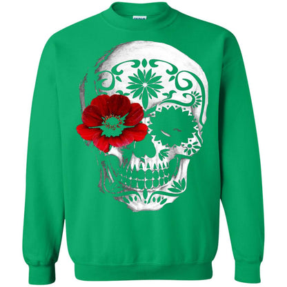 Day Of The Dead Sugar Skull Cinco De Mayo Shirt Irish Green