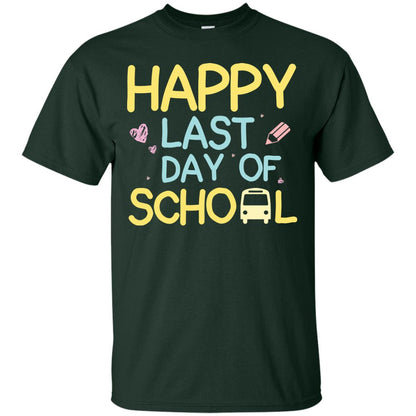 Happy Last Day Of School Graduation Shirt Forest