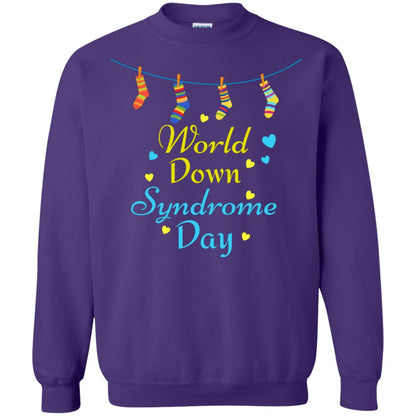 World Down Syndrome Day 21st March Gift Shirt Purple