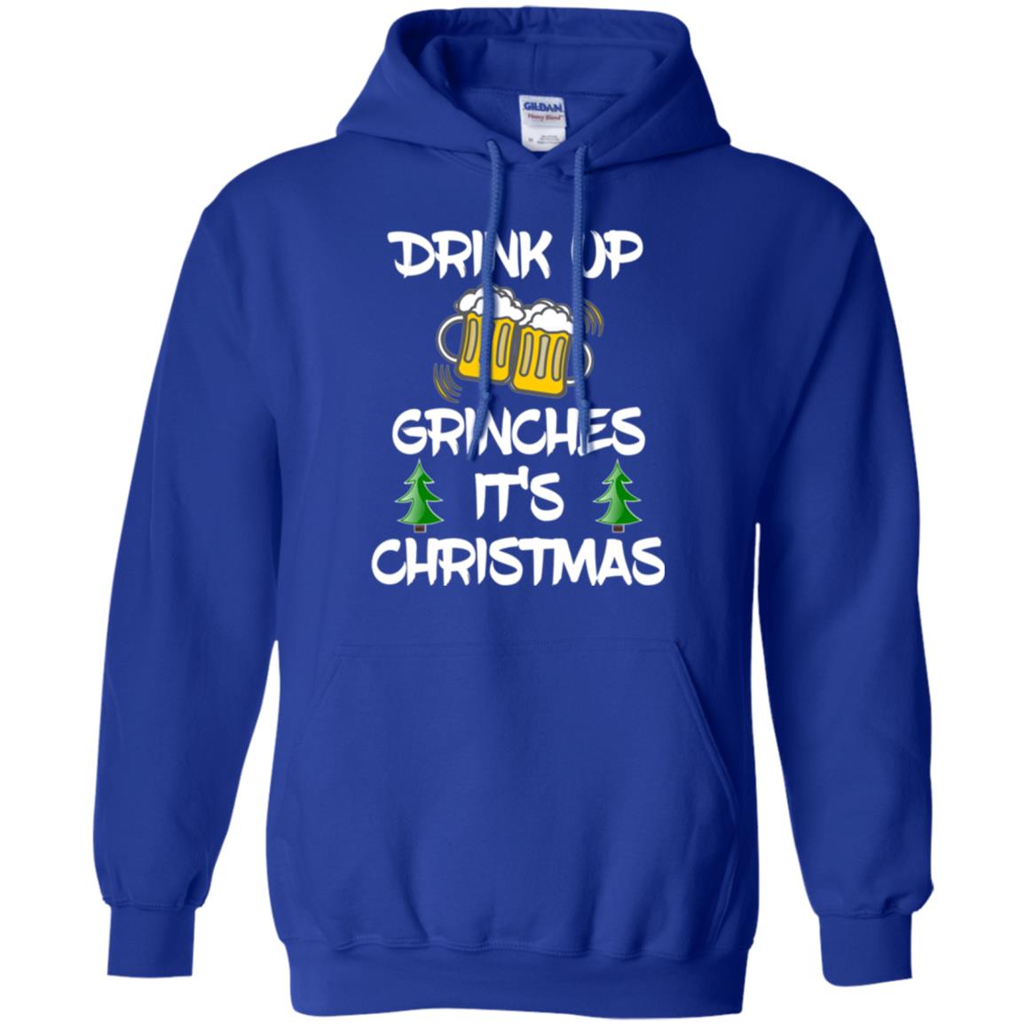 Beer Lovers T-shirt Drink Up Grinches It_s Christmas Royal