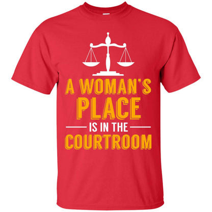 Lawyers Graduation A Woman_s Place Is In The Courtroom Red