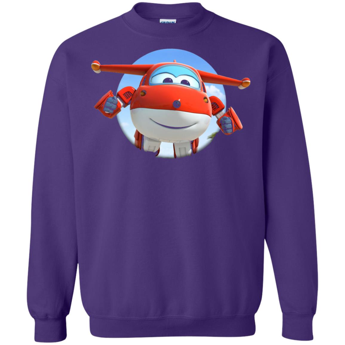 Super Wings Jett Movie Lover T-shirt Purple