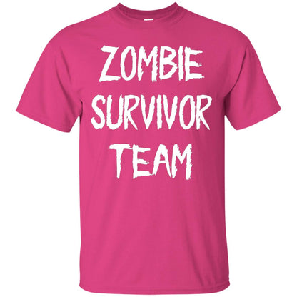 Zombie Lover T-shirt Zombie Survivor Team Heliconia