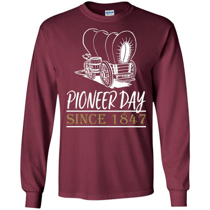 Pioneer Day Since 1847 Shirt Maroon