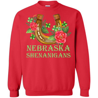 Horse Lover T-shirt Nebraska Shenanigans Red