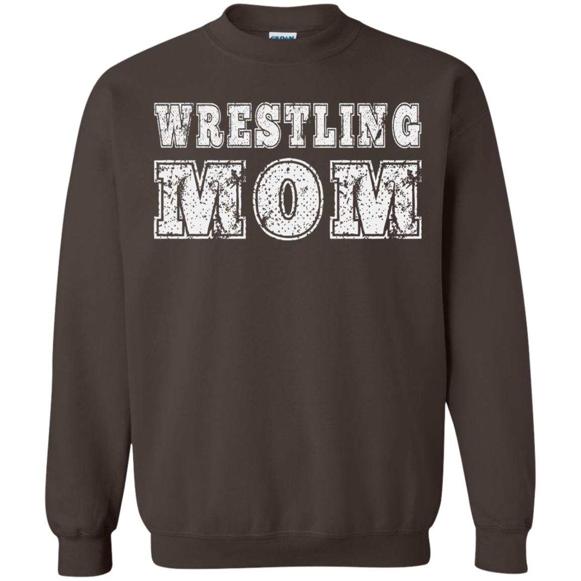 Wrestling Mom Mommy T-shirt Dark Chocolate