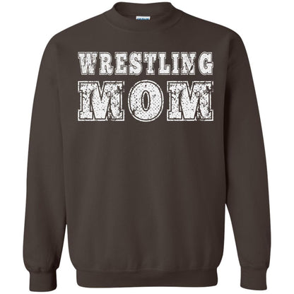 Wrestling Mom Mommy T-shirt Dark Chocolate
