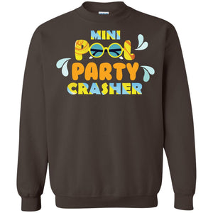 Mini Pool Party Crasher Summer Vacation T-shirtG180 Gildan Crewneck Pullover Sweatshirt 8 oz.