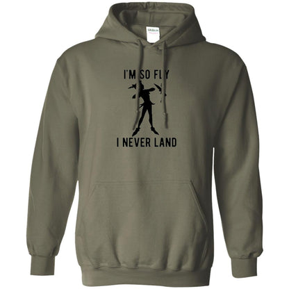 Film T-shirt Tinker Bell I'm So Fly I Never Land Military Green
