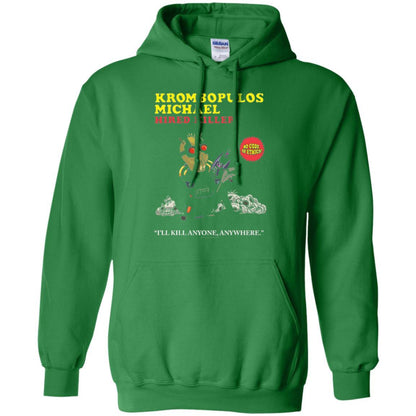 Film T-shirt Krombopulos Michael Hired Killer Irish Green