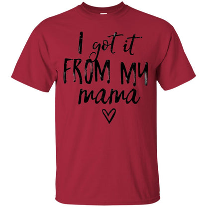 I Got It From Nana Grandchild Shirt Cardinal