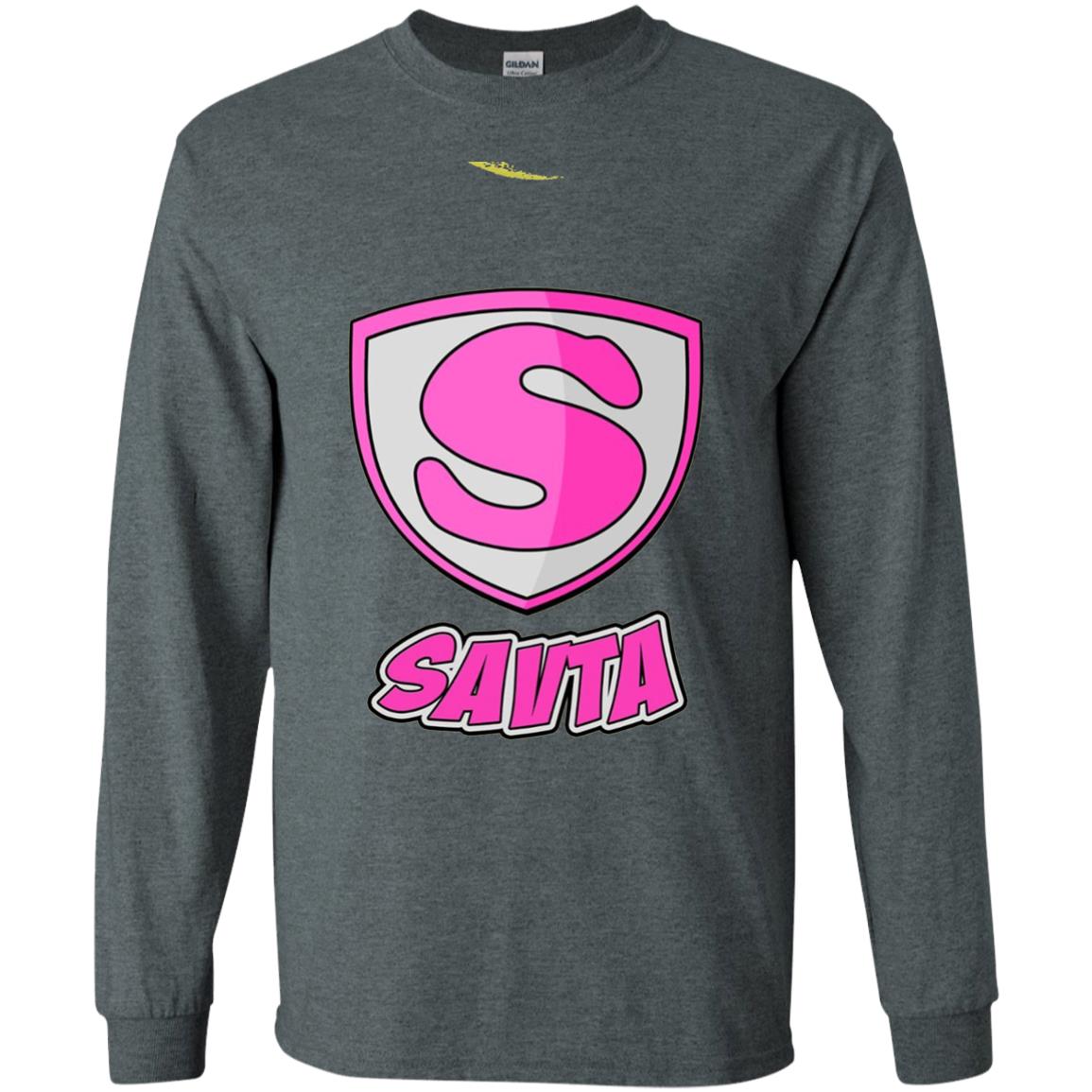 Savta Superhero Mother_s Day Super T-shirt Dark Heather