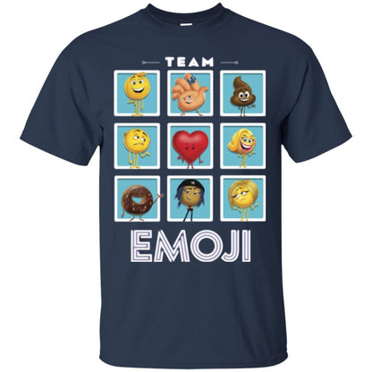 Film T-shirt Emoji Panels Graphic T-shirt Navy