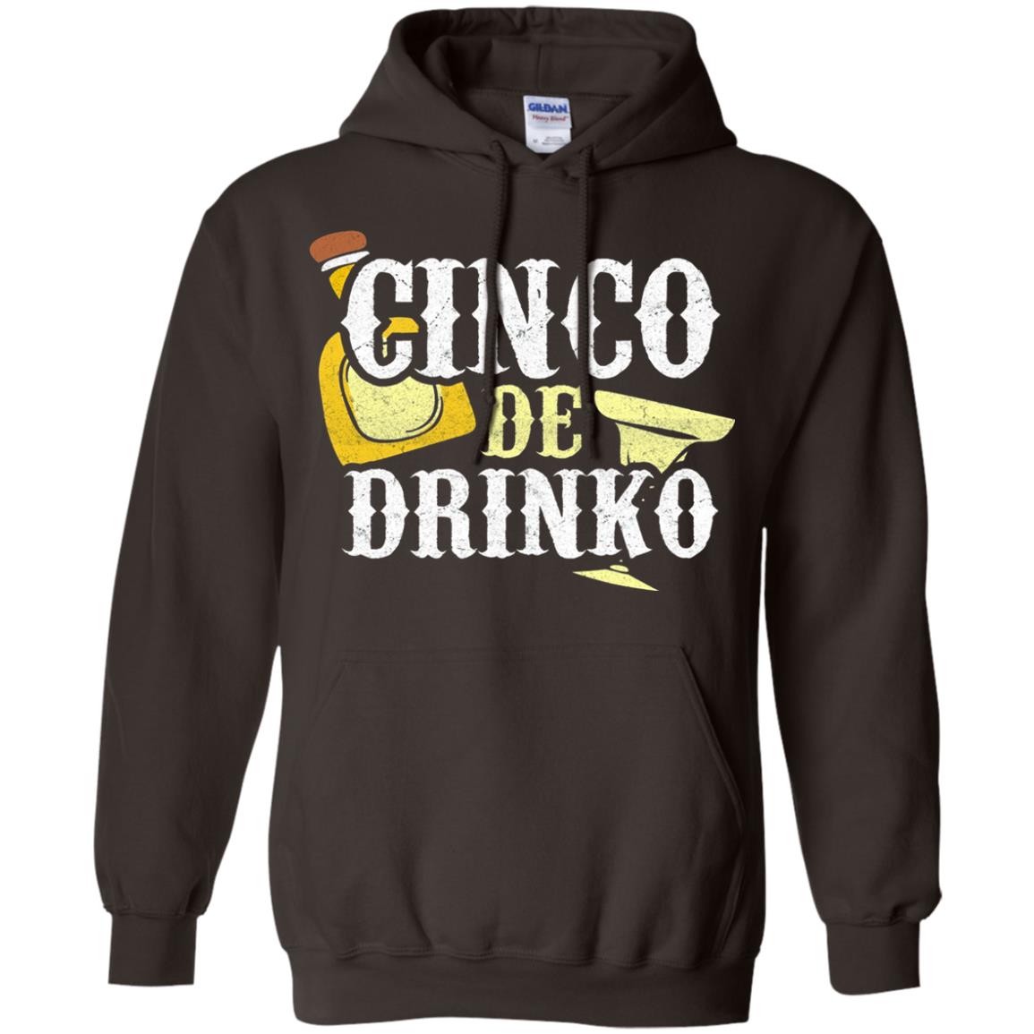 Cinco De Mayo Drinko Celebration T-shirt Dark Chocolate