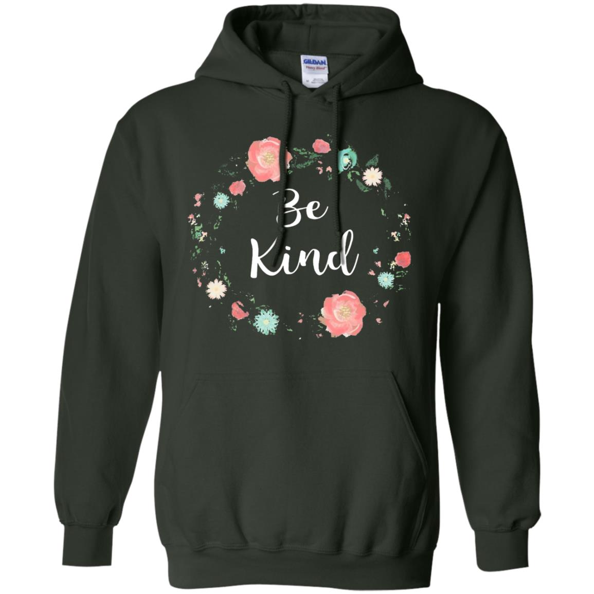 Be Kind Anti Bullying T-shirt Forest Green
