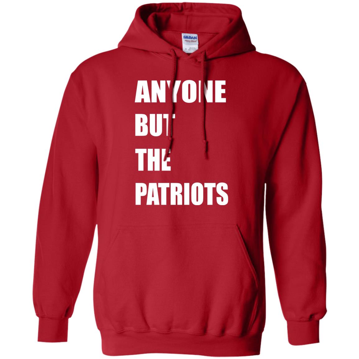 Anyone But The Patriots T-shirt Red