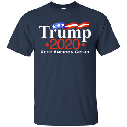 Pro Trump 2020 Keep America Great T-shirt Navy