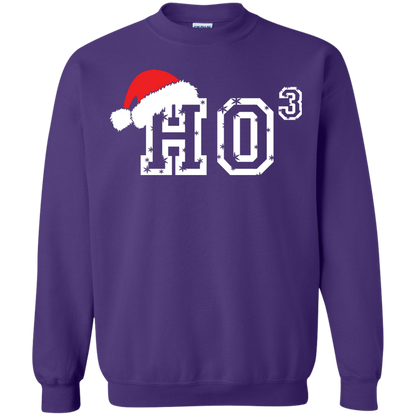 Christmas T-Shirt Ho Ho Ho Purple