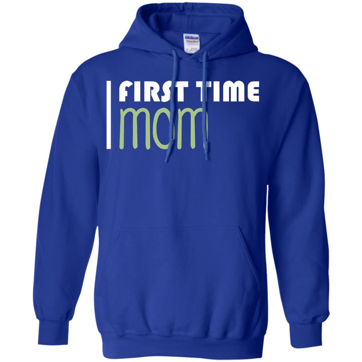 First Time Mom New Mom Shirt Royal