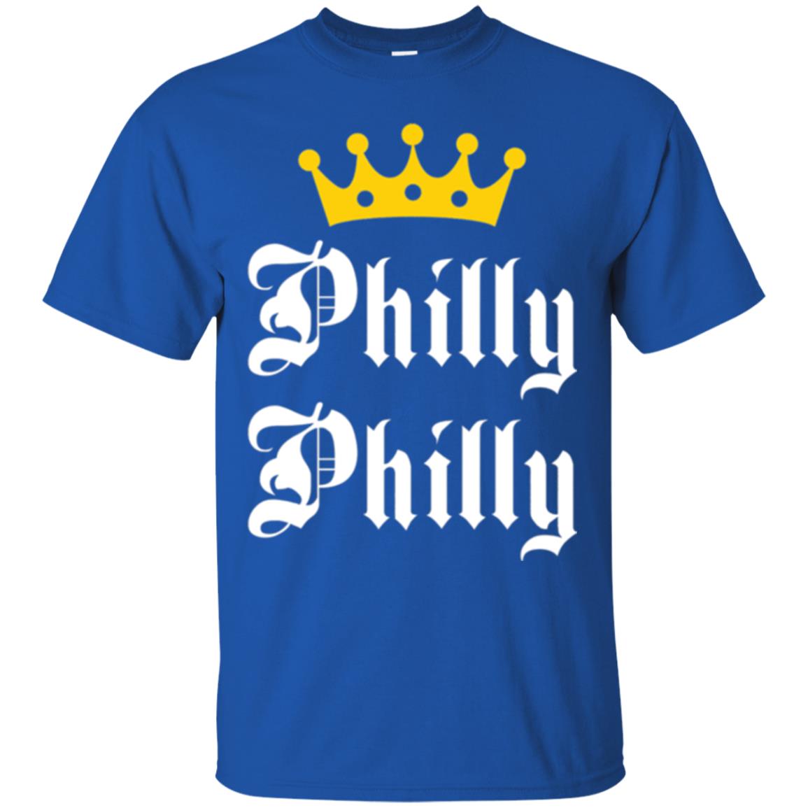 Football Lover T-shirt Philly Philly Philadelphia Football Fan Royal
