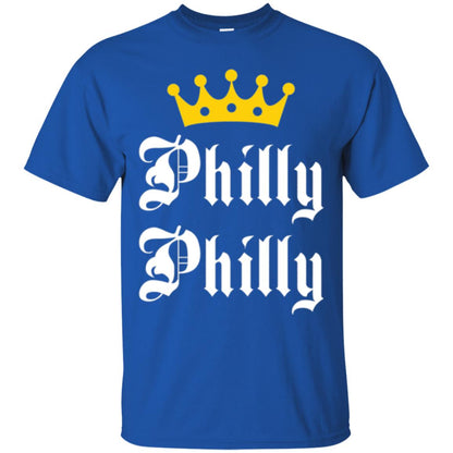 Football Lover T-shirt Philly Philly Philadelphia Football Fan Royal