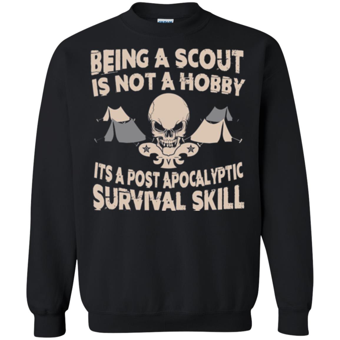 Being A Scout Is Not A Hobby T-shirt Black