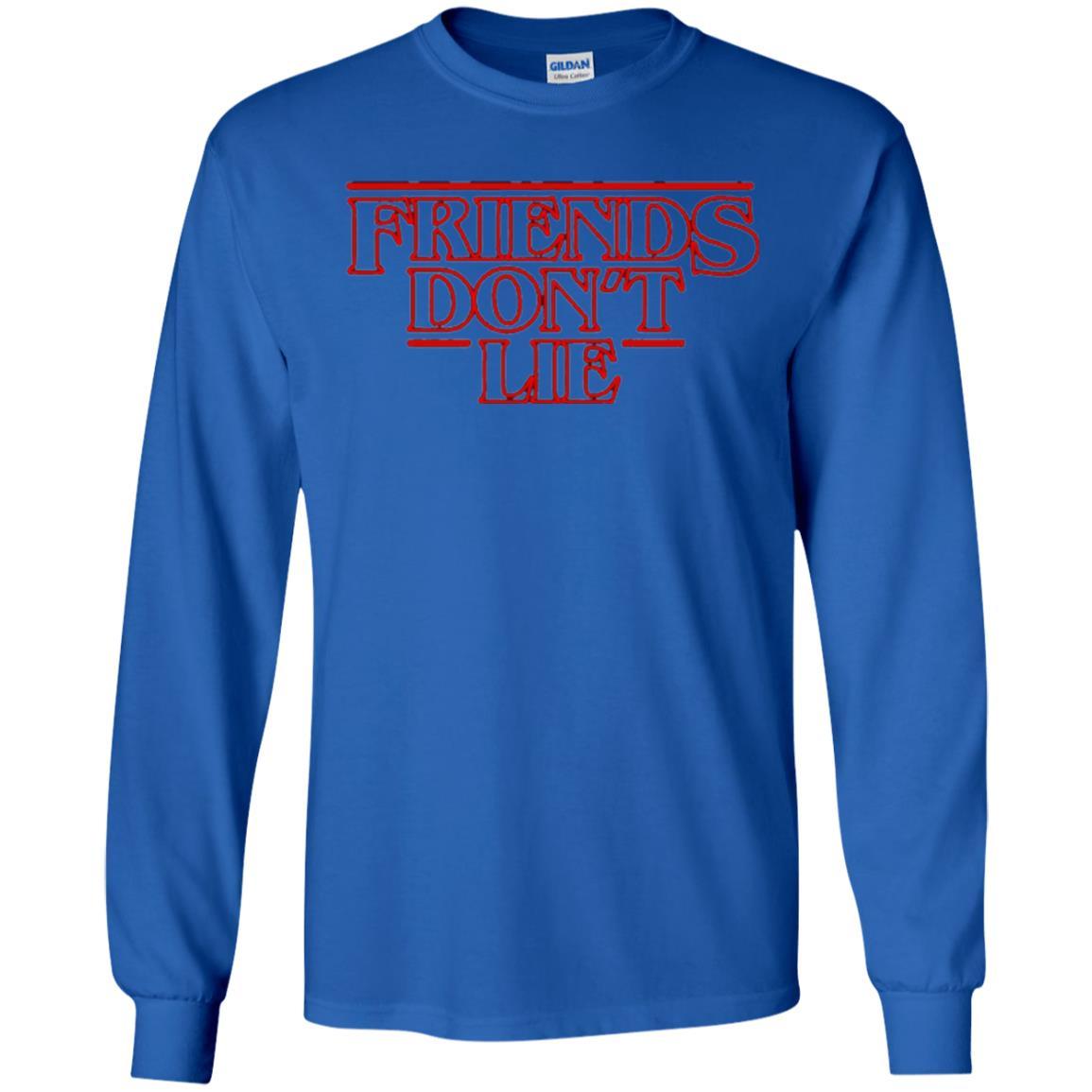 Friends Don't Lie T-shirt Royal