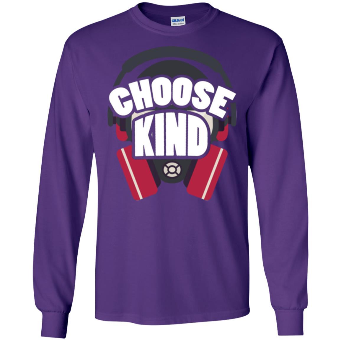 Anti Bullying T-shirt Choose Kind Purple