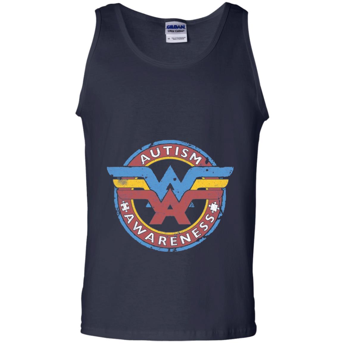 Autism Awareness T-shirt Navy