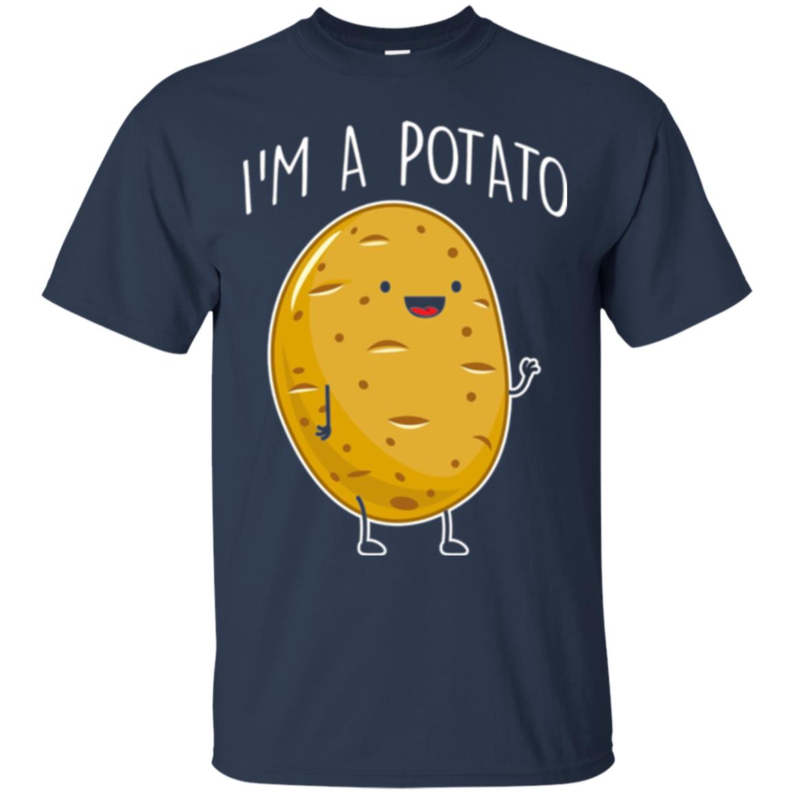 I Am Potato T-shirt Navy