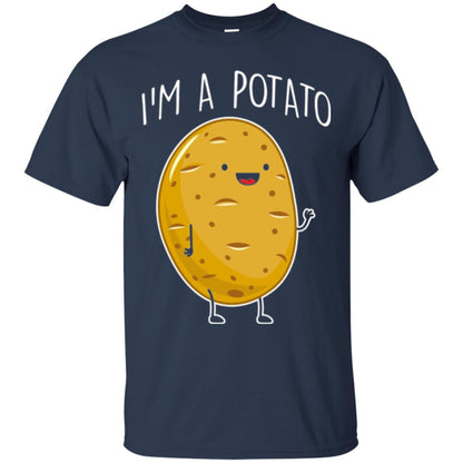 I Am Potato T-shirt Navy