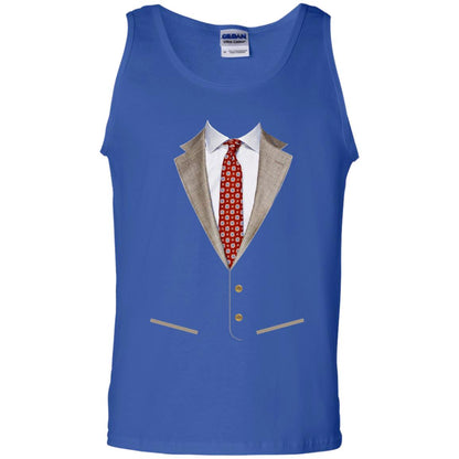 Tuxedo T-shirt Retro Prom Men With Bowtie Royal