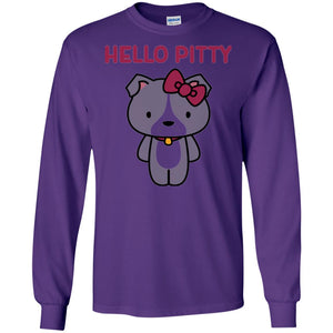 Hello Pitty Dog Lover Shirt
