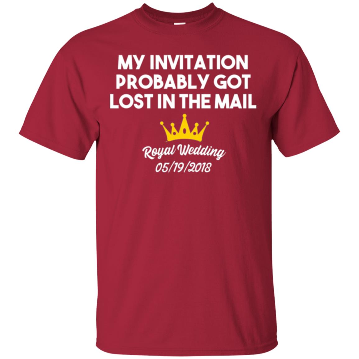 My Invitation Probably Got Lost In The Mail Royal Wedding 2018 Cardinal
