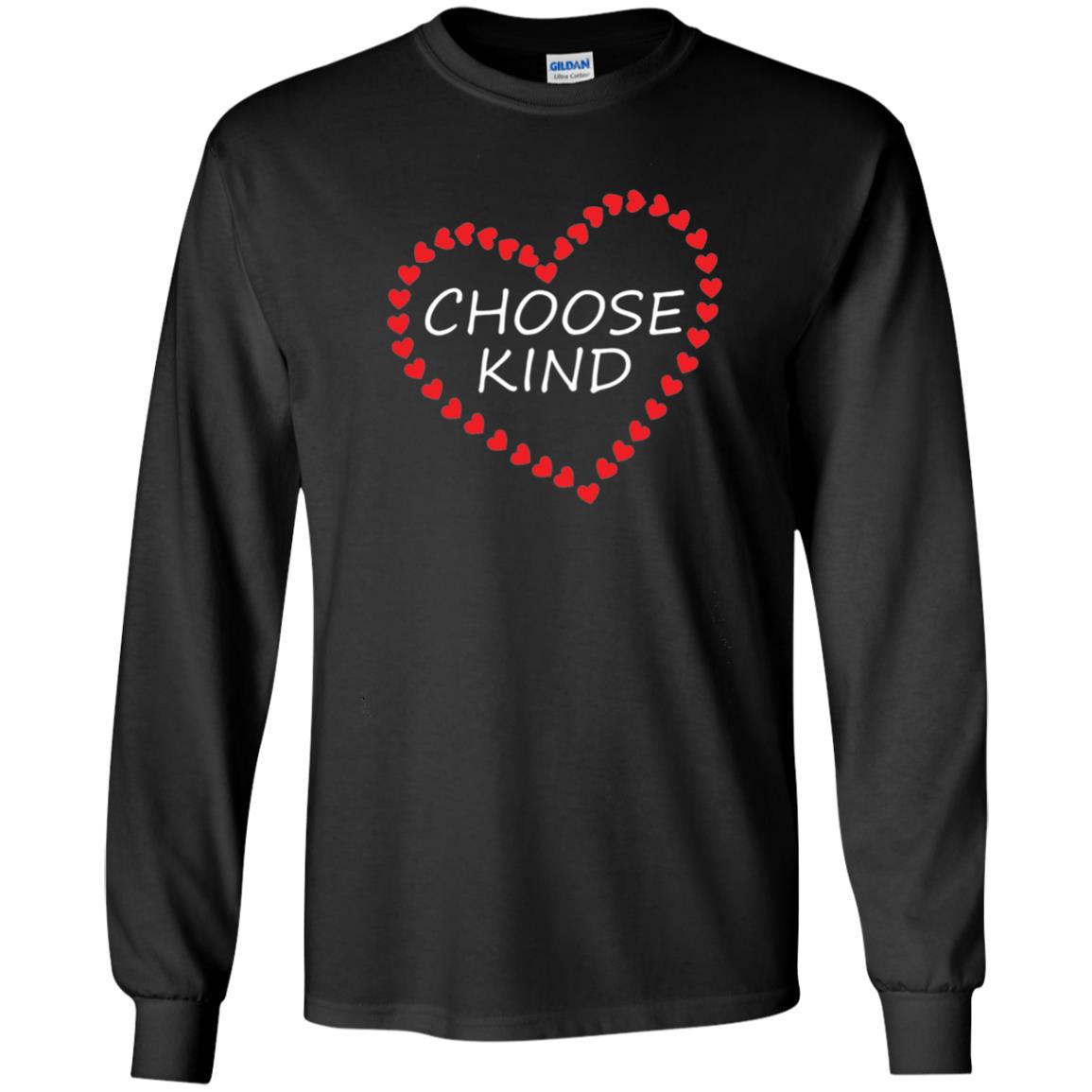 Choose Kind Heart Anti Bullying Shirt Black