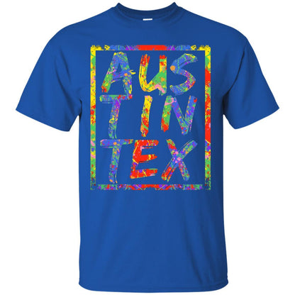 Austin Texas T-shirt Royal