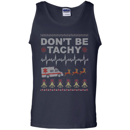 Nurse T-shirt Don_t Be Tachy Navy