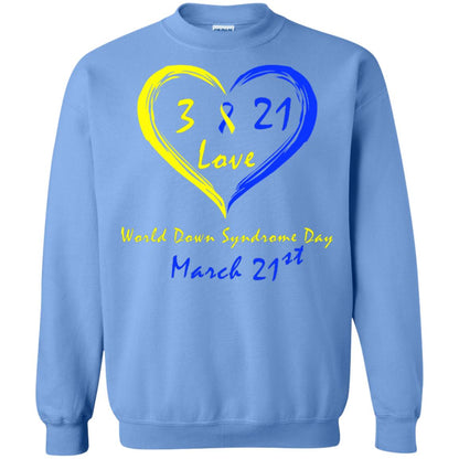 World Down Syndrome Day 21st March Shirt Carolina Blue